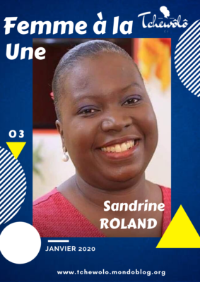 Article : FEMME à la UNE: SANDRINE ROLAND, la dynamique